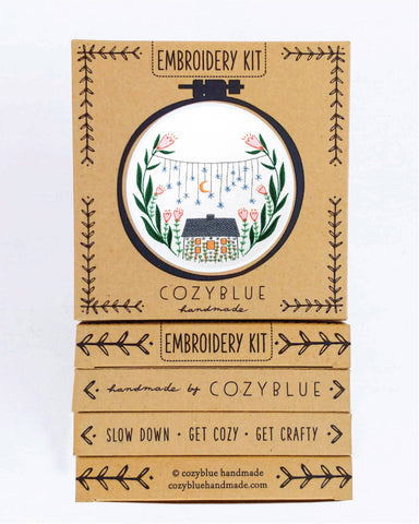 golden slumbers embroidery kit