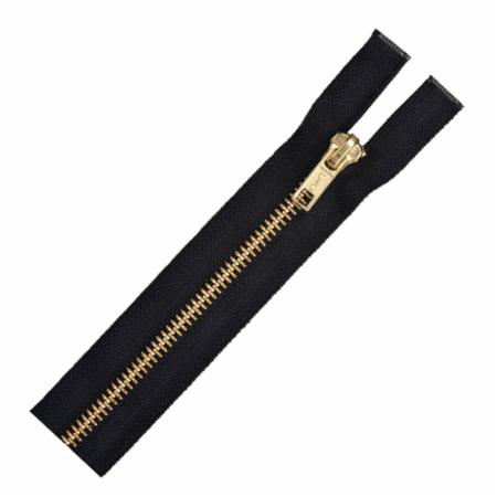 18" Heavy Jacket Separating Zipper -- Black