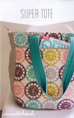 Super Tote sewing pattern -- Noodlehead Patterns