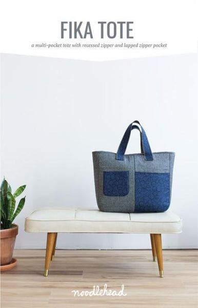 Fika Tote sewing pattern -- Noodlehead Patterns