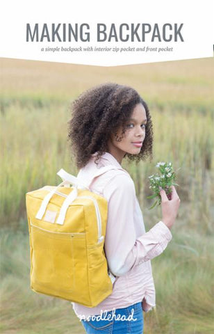 Making Backpack sewing pattern -- Noodlehead Patterns