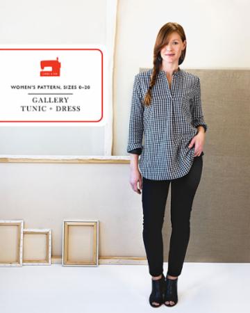 Gallery Tunic + Dress Pattern -- Liesl + Co