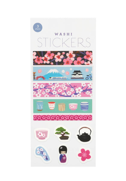 Tokyo Washi Stickers