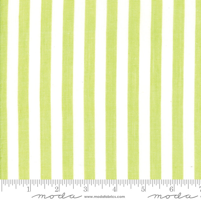 Stripe in Green Wovens -- Bonnie Camille for Moda Fabrics