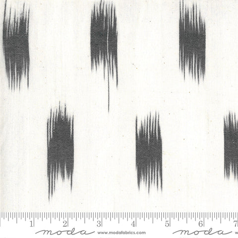 Low Volume  Ikat Charcoal -- Jen Kingwell Wovens Moda Fabrics