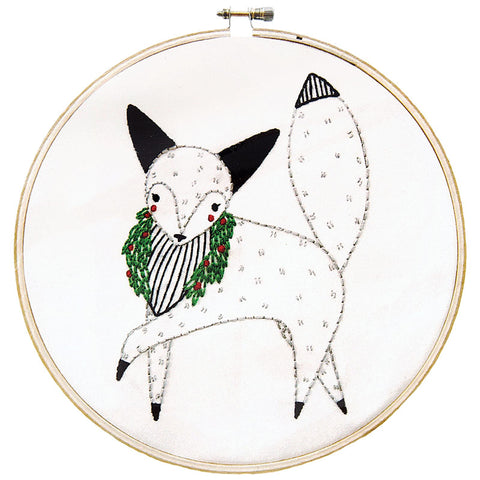 Gingiber Fox Embroidery Sampler