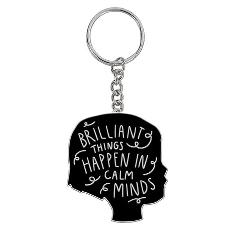 Calm Minds Keychain -- Gingiber