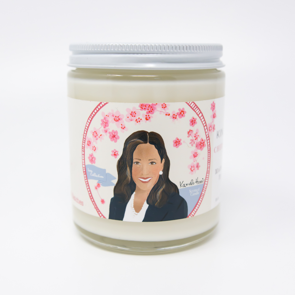 Kamala Harris Icon Collection Jar Candle -- Kin & Care