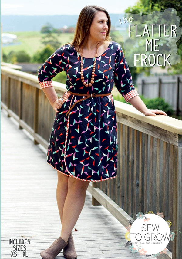 Flatter Me Frock -- Sew to Grow Patterns