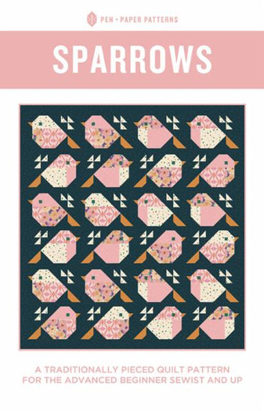 Sparrows Quilt Pattern --- Pen and Paper Patterns