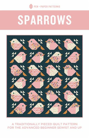 Sparrows Quilt Pattern --- Pen and Paper Patterns