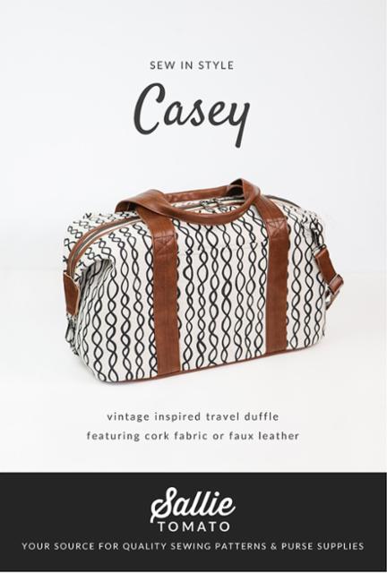 Casey Duffle Bag Pattern - Sallie Tomato