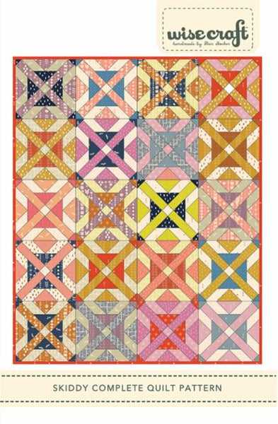 Skiddy Quilt Pattern --  Wise Craft Quilts