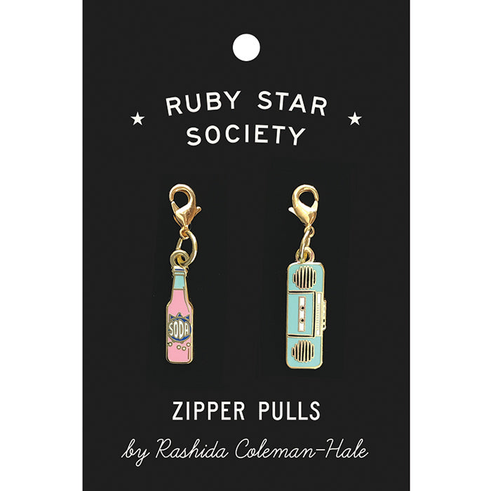 Rashida Coleman-Hale Zipper Pulls-- Ruby Star Society