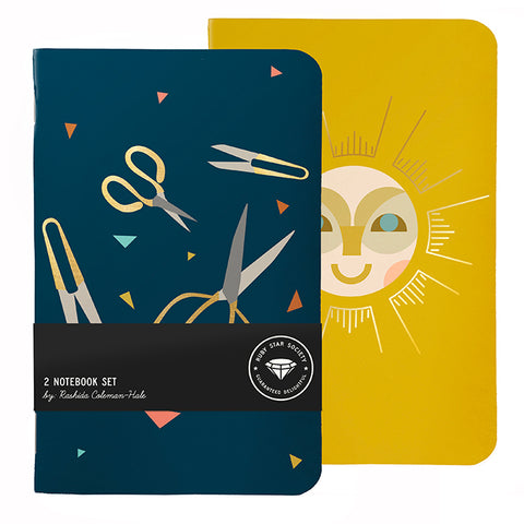 Rashida Snip Snip Notebook 2ct -- Ruby Star Society