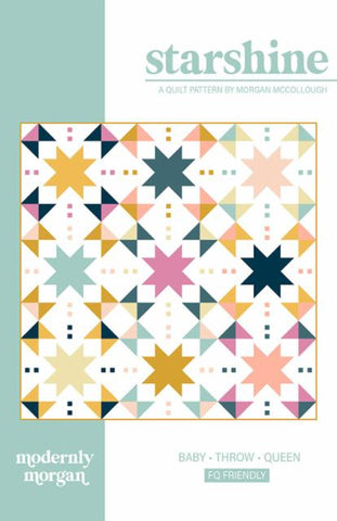 Starshine Quilt Pattern by Modernly Morgan