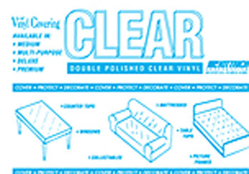 12 Gauge Clear Vinyl 54"