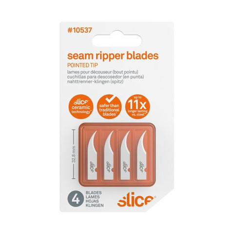 Seam Ripper Blade Point Tip 4ct -- Slice