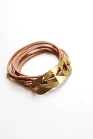 Flying Geese Wrap Bracelet