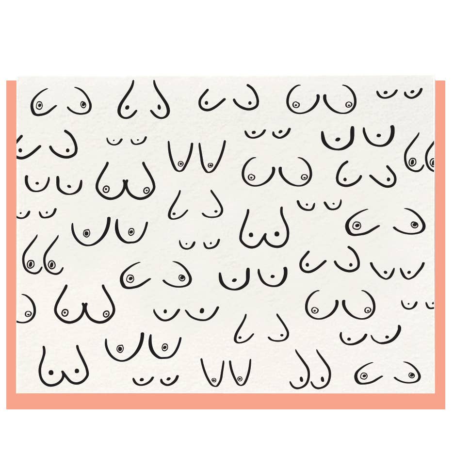 The Girls - Letterpress Everday Card