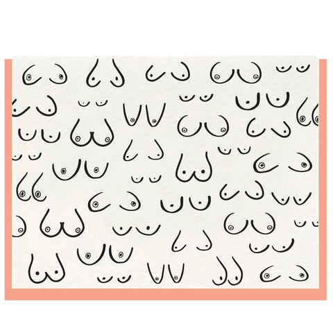 The Girls - Letterpress Everday Card