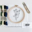 Butterfly Embroidery Kit -- Thistle & Thread Design