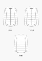 Tamarack Jacket Sewing Pattern-- Grainline Studios