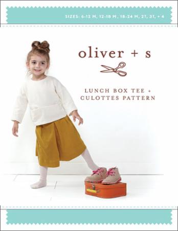 Lunch Box Tee + Culottes -- Oliver + S