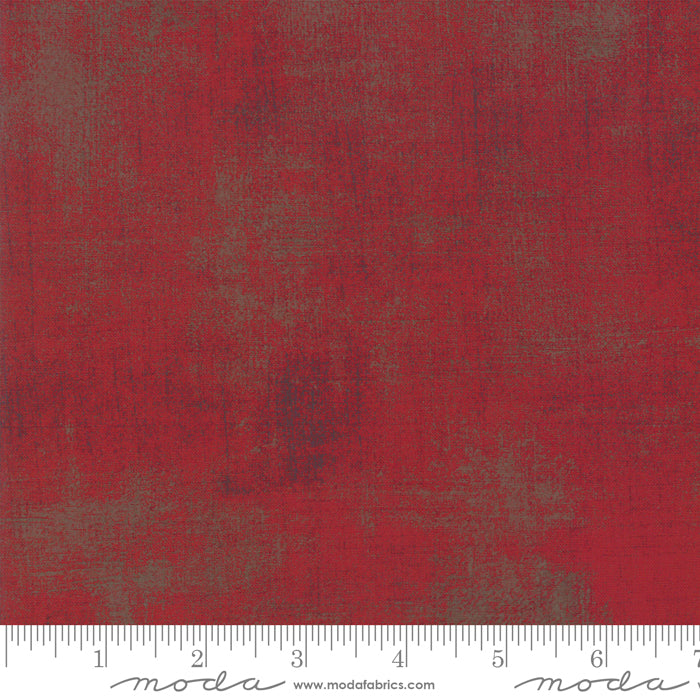 Maraschino Cherry Grunge Basic -- BasicGrey-- Moda Fabrics