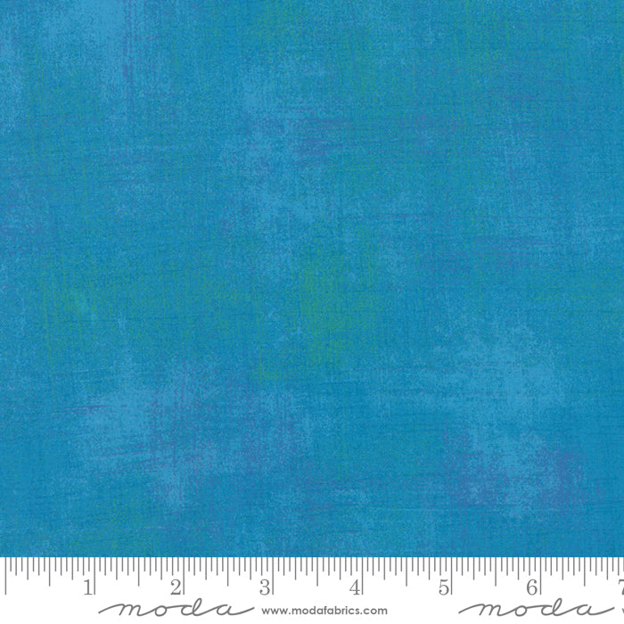 Turquoise Grunge Basic -- BasicGrey-- Moda Fabrics