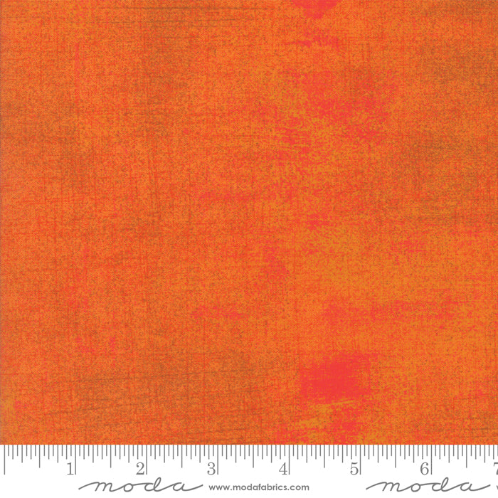 Russet Orange Grunge Basic -- BasicGrey-- Moda Fabrics