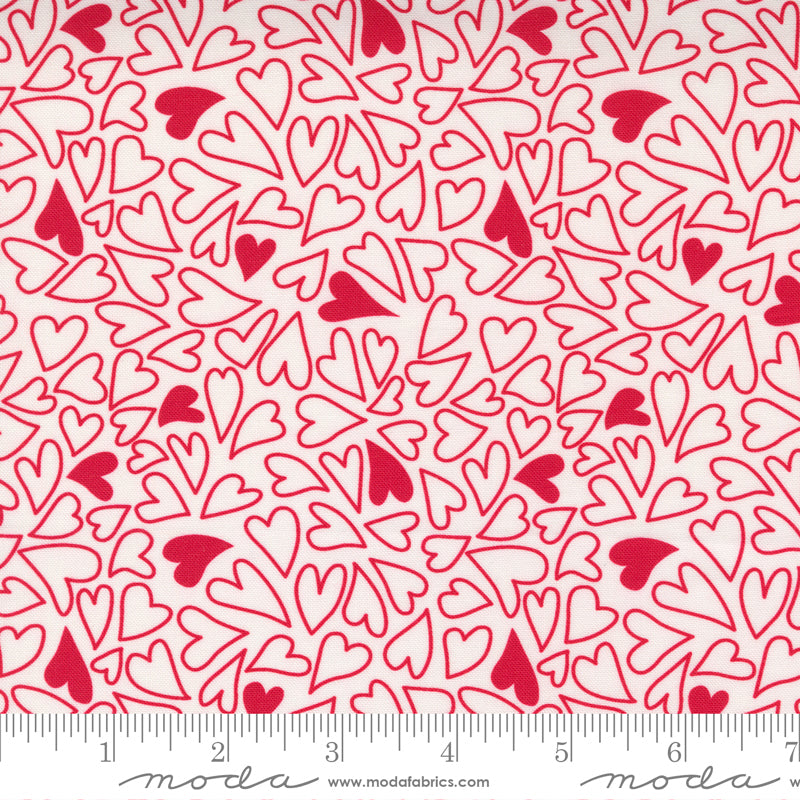 Loves A Swirl -- Holiday Love Sugar by Stacy Iest Hsu --- Moda Fabric