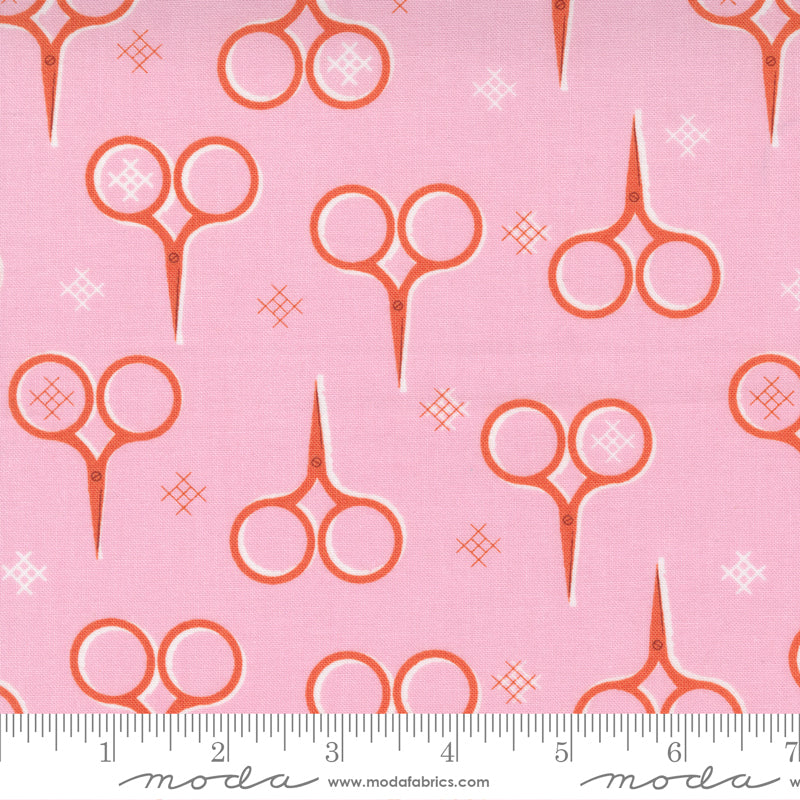 Scissors in Iris -- Make Time by Aneela Hoey --- Moda Fabric