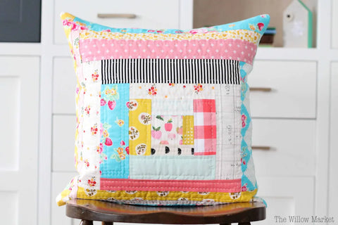 Intro to Quilting: Log Cabin Pillow