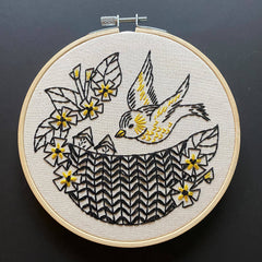 Goldfinch Embroidery Kit