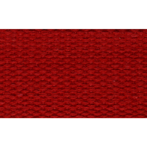 1 1/2" 100% Cotton Strapping/Webbing -- Red