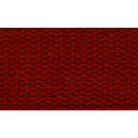 1 1/2" 100% Cotton Strapping/Webbing -- Burgundy