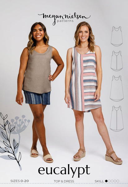 Eucalypt Tank & Dress Pattern -- Megan Nielsen