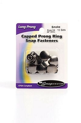 Snap Capped Sz 24 Smoke