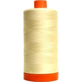 Aurifil Cotton Mako Thread 50 Wt -- Light Lemon-- 2110