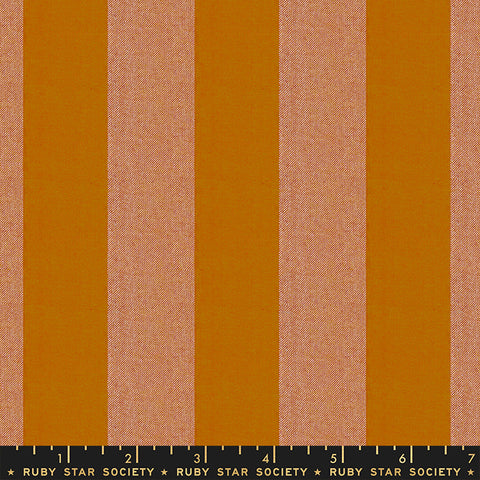 Stripe in Saddle -- Warp & Weft Heirlooms Wovens --  Alexia Abegg for Ruby Star Society -- Moda Fabrics