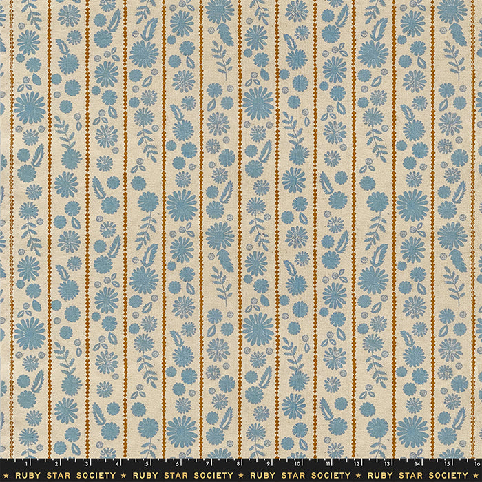 16" Daisy Toweling in Cloud -- Warp Weft Woven -- Alexia Abegg