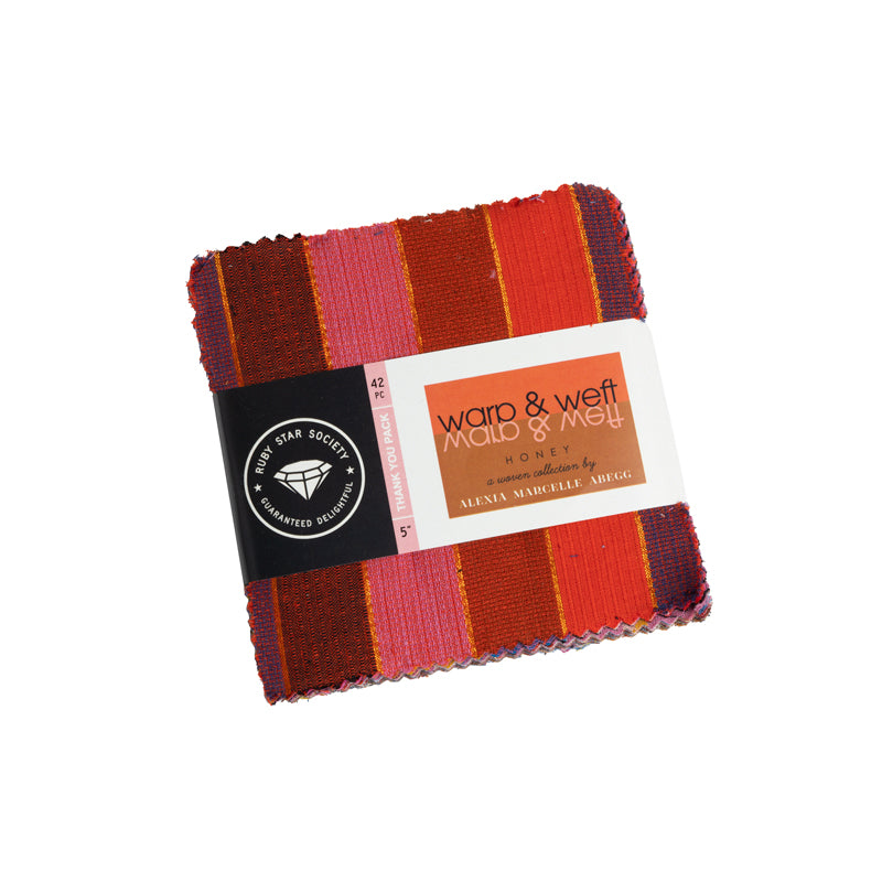 Warp Weft Honey Charm Pack -- Alexia Abegg -- Ruby Star Society -- Moda Fabrics