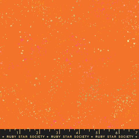 Speckled New Burnt Orange --  Basics -- Ruby Star Society for Moda Fabrics