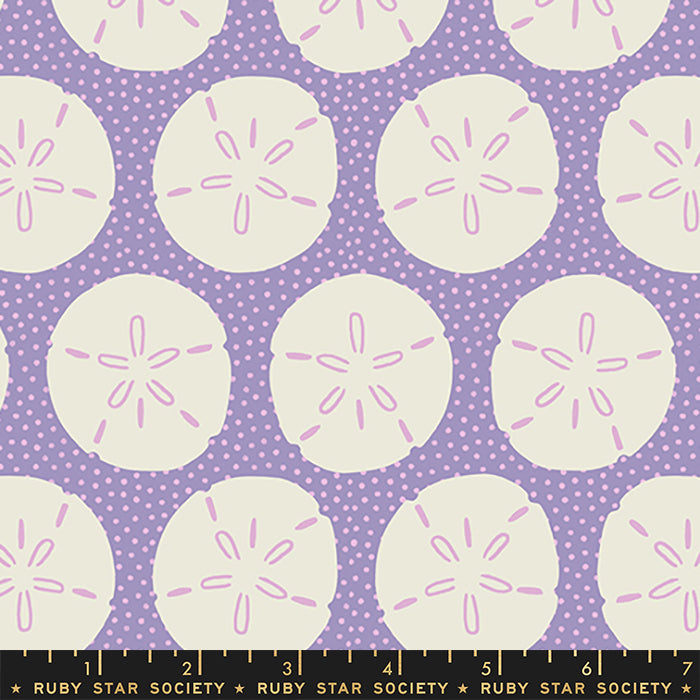 Sand Dollars in Ghost --  Florida Volume 2 by Sarah Watts for Ruby Star Society -- Moda Fabric