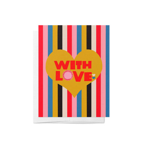Lisa Congdon - With Love A2 Card