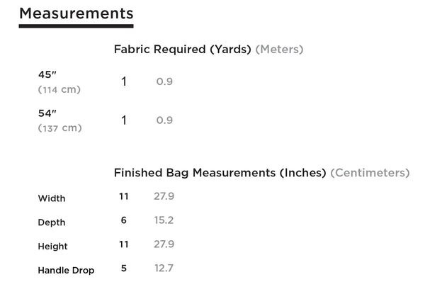 Advanced Beginner/Intermediate Bag Making Class --- The Town Bag