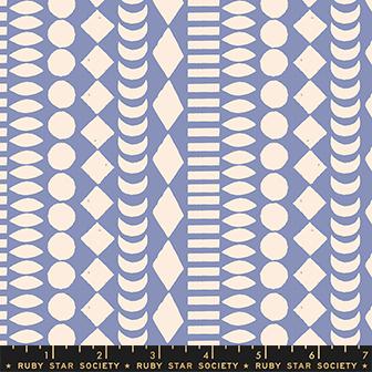 Beads Geometric in Dusk -- Honey by Alexia Abegg for Ruby Star Society -- Moda Fabric