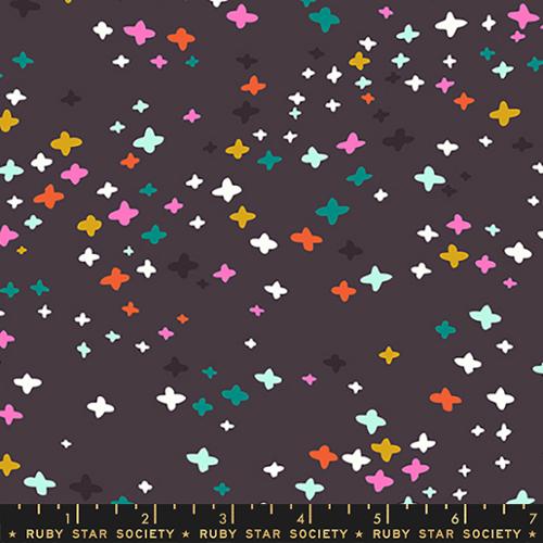 It's A Plus in Caviar -- Koi Pond by Rashida Coleman-Hale for Ruby Star Society -- Moda Fabric