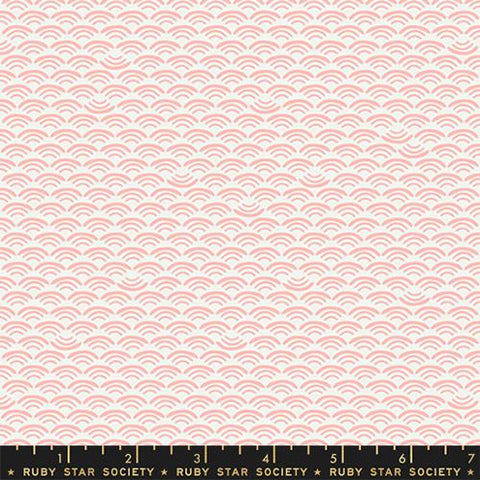 Smile & Wave in Peach Fizz -- Koi Pond by Rashida Coleman-Hale for Ruby Star Society -- Moda Fabric